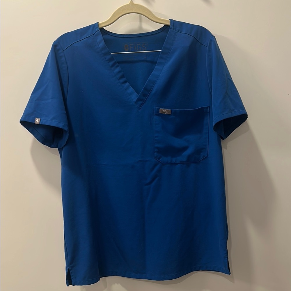 Figs Womens Royal Blue Shirt
